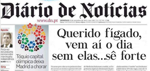 Querido fígado, vem aí o dia sem elas...sê forte