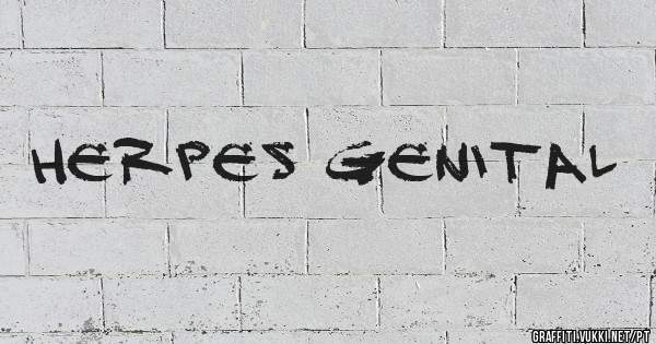 Herpes Genital