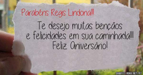 Te desejo muitas bençãos e felicidades em sua caminhada!!!
Feliz Aniversário!