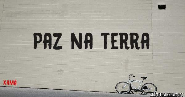 Paz na terra