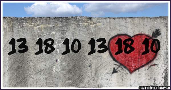 13 18 10 13 18 10