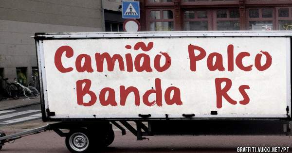 Camião Palco 
Banda  Rs