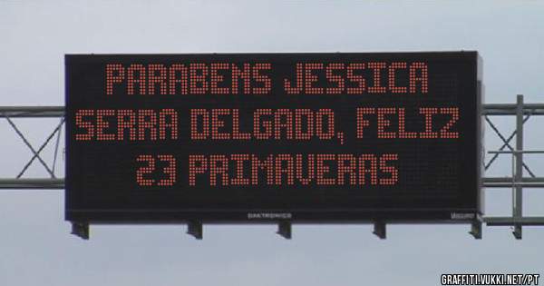 PARABENS JESSICA SERRA DELGADO, FELIZ  23 PRIMAVERAS
