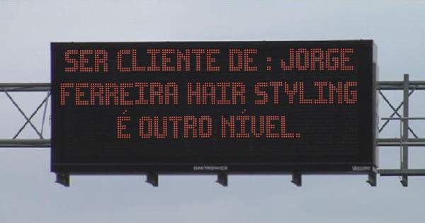 Ser cliente de : Jorge Ferreira Hair Styling é outro nível.