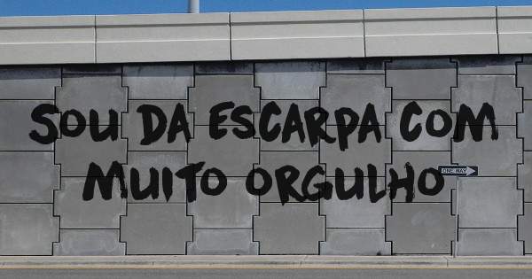 Sou da Escarpa com muito orgulho 