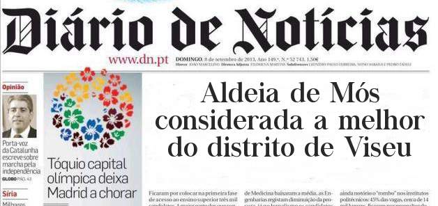 Aldeia de Mós considerada a melhor do distrito de Viseu