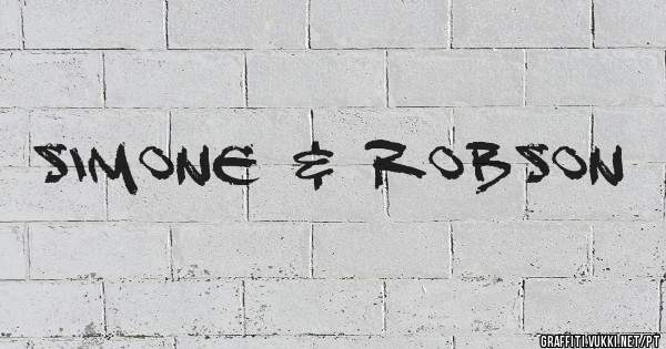 Simone & Robson 