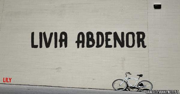 Livia Abdenor