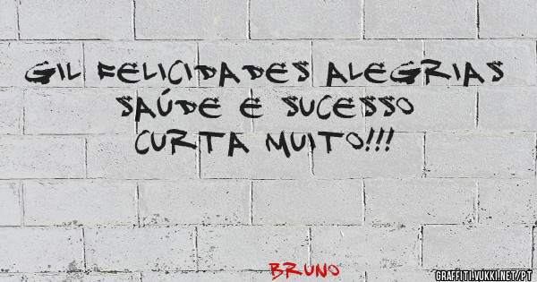Gil felicidades alegrias saúde e sucesso  curta muito!!!