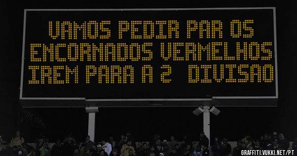 vamos pedir par os encornados vermelhos irem para a 2º divisao