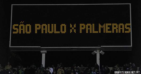 São Paulo X Palmeras