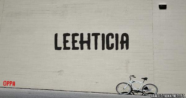 Leehticia