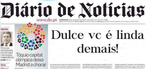 Dulce vc é linda demais! 