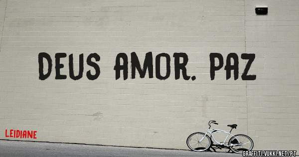 Deus amor. Paz