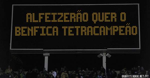 Alfeizerão quer o Benfica tetracampeão 