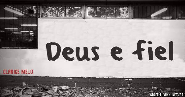 Deus e fiel