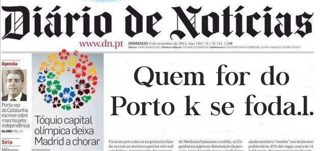Quem for do Porto k se foda.l. 