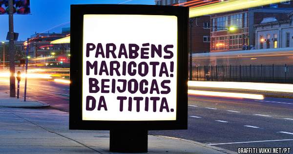 Parabéns Maricota!
Beijocas da Titita.