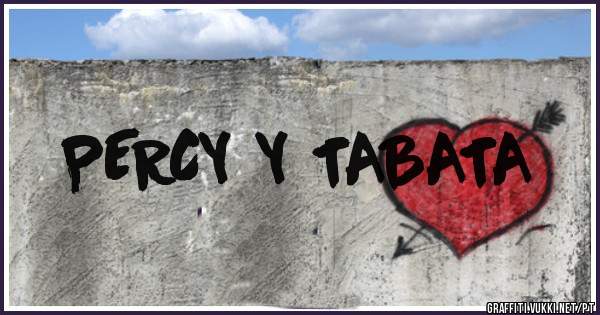PERCY Y TABATA
