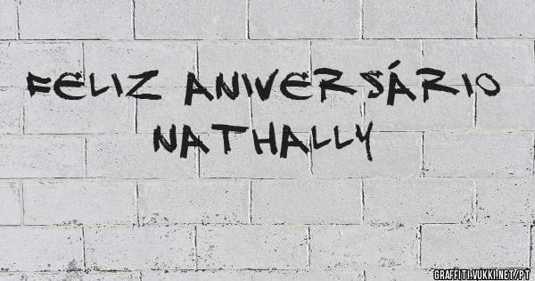 Feliz Aniversário Nathally