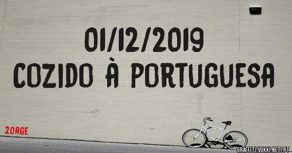 01/12/2019
Cozido à portuguesa
