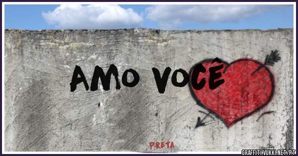 Amo você 