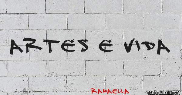 artes e vida