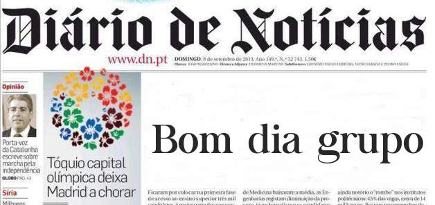 Bom dia grupo 