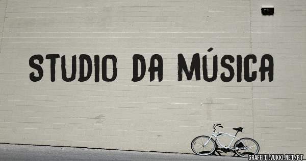 Studio da música 