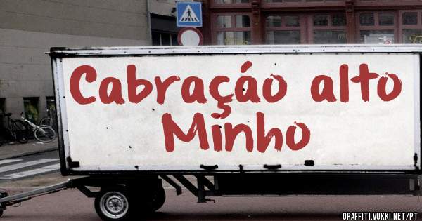 Cabraçáo alto Minho 