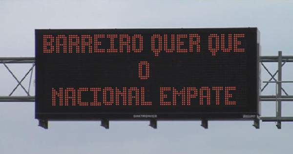 BARREIRO QUER QUE O
NACIONAL EMPATE