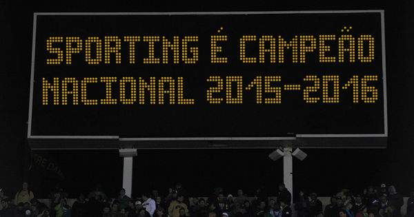 SPORTING É CAMPEÃO NACIONAL 2015-2016