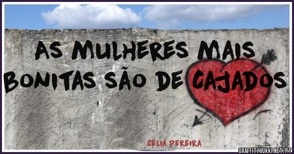 As mulheres mais bonitas são de Cajados 