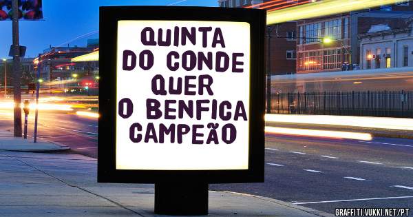Quinta do Conde  quer o Benfica campeão 