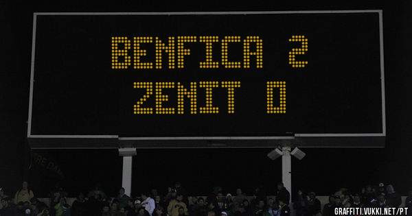 BENFICA  2
ZENIT  0