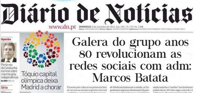 Galera do grupo anos 80 revolucionam as redes sociais com adm: Marcos Batata