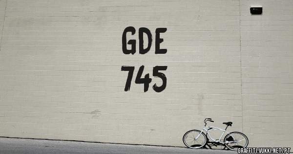 GDE
745