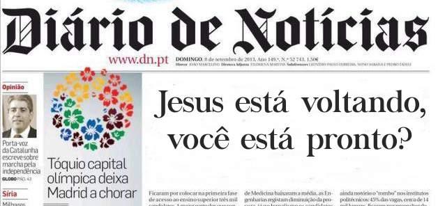 Jesus está voltando, você está pronto?