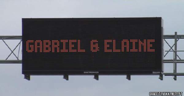 Gabriel & Elaine
