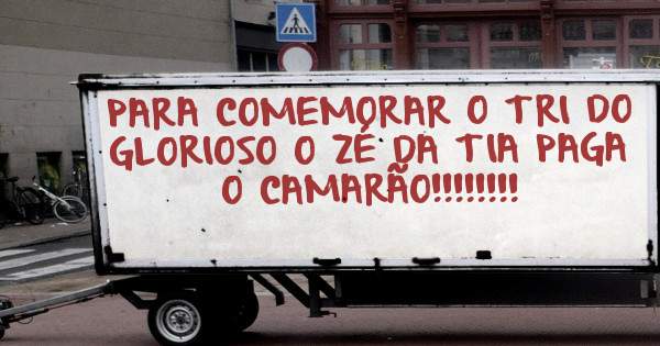 PARA COMEMORAR O TRI DO GLORIOSO O ZÉ DA TIA PAGA O CAMARÃO!!!!!!!!