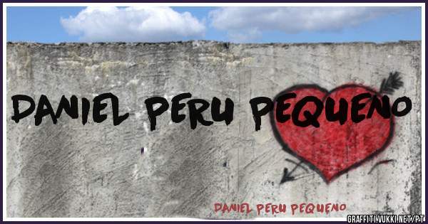 DANIEL PERU PEQUENO 