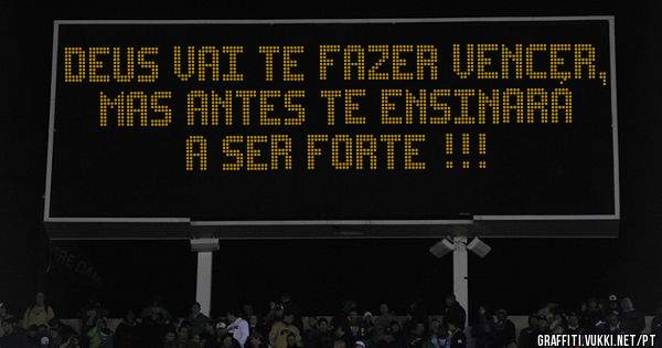 Deus vai te fazer vencer, mas antes te ensinará a ser forte !!!