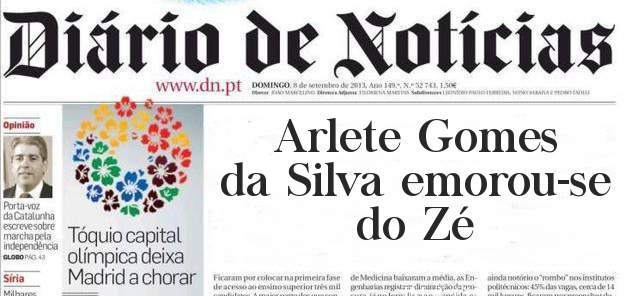 Arlete Gomes da Silva emorou-se do Zé