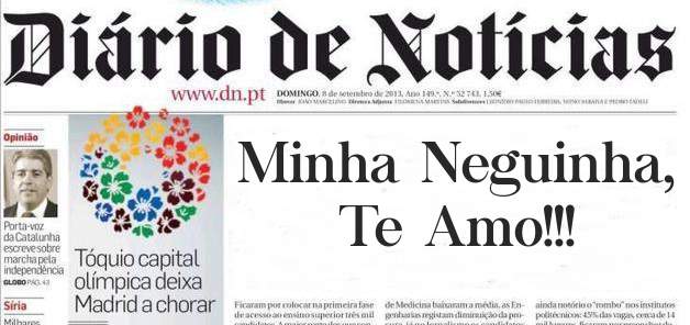 Minha Neguinha, Te Amo!!!