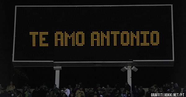Te amo antonio