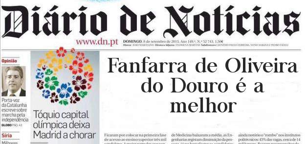 Fanfarra de Oliveira do Douro é a melhor 