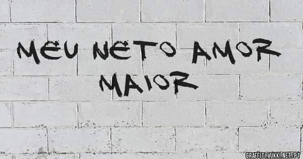 Meu Neto Amor Maior