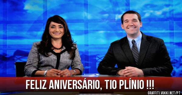 Feliz aniversário, tio Plínio !!!
