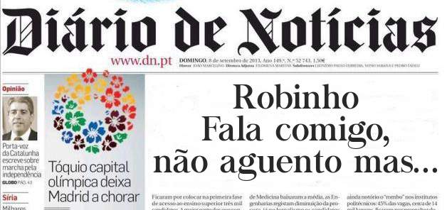 Robinho 
Fala comigo, não aguento mas...