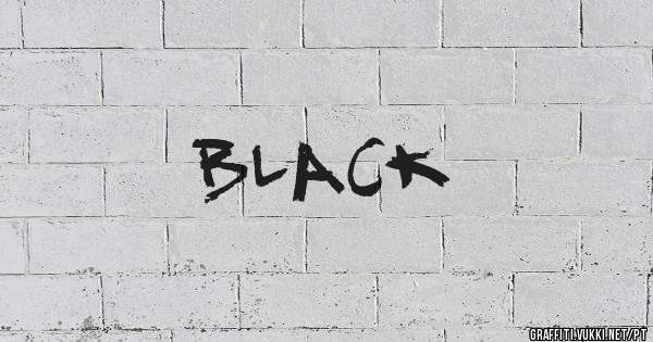 black